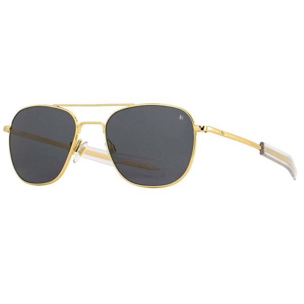 AMERICAN OPTICAL Original Pilot Gold 23K Gray